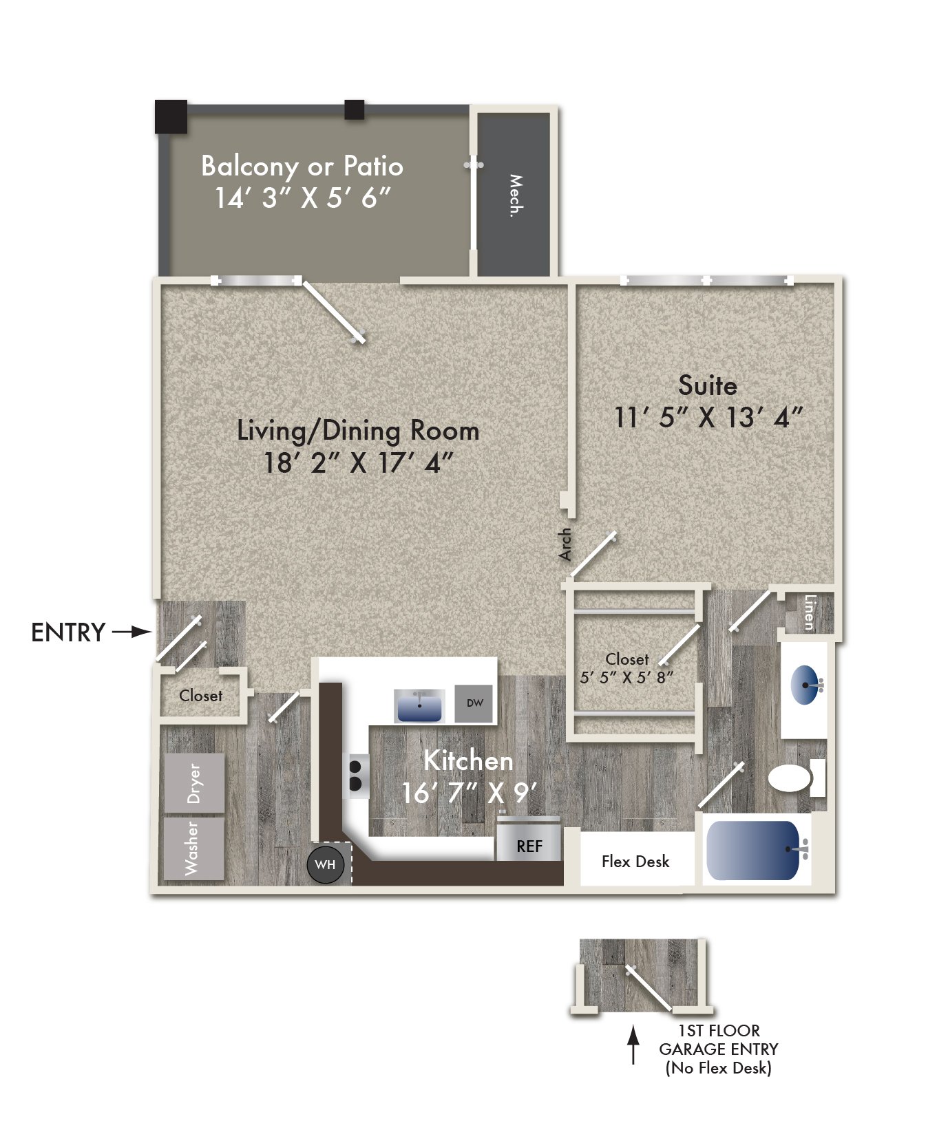 4004 Keighley Park Lane 1-3 Beds Apartment for Rent - Photo Gallery 40